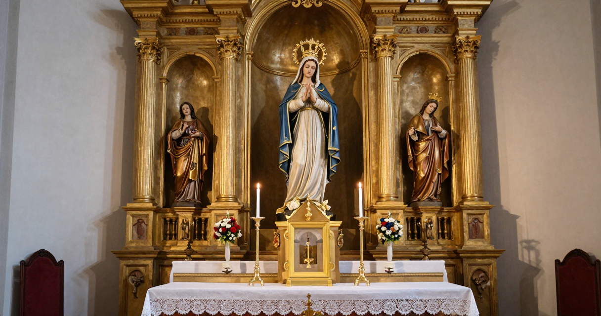 Przez ręce Maryi łaski dla wiernych — Maryja w Liturgii i Sakramentach