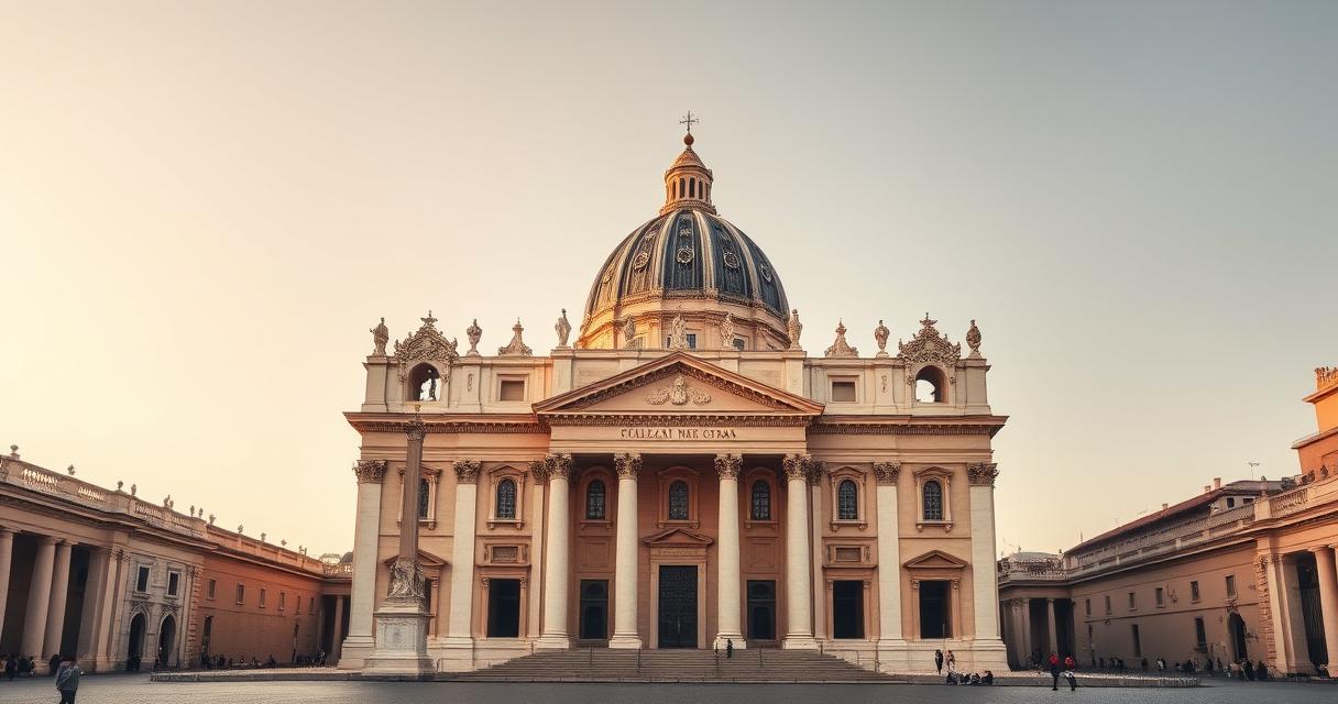 The Vatican a centrum katolicyzmu