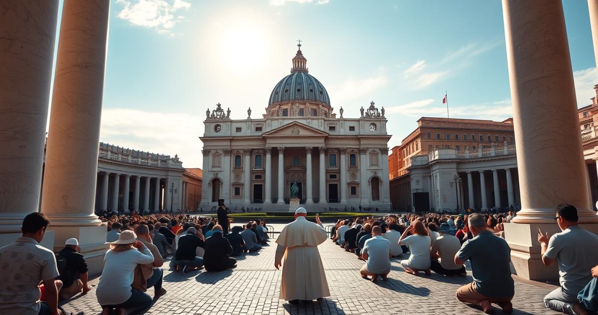 The Vatican a centrum katolicyzmu — Watykan jako miejsce pielgrzymek The Vatican a centrum katolicyzmu — Watykan jako miejsce pielgrzymek