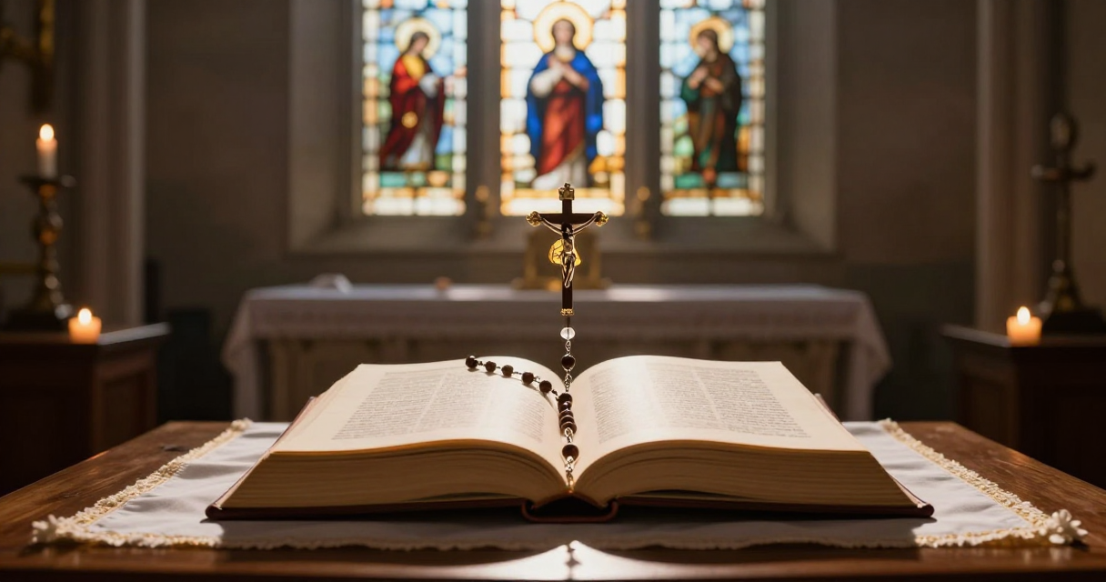 Modlitwy katolickie po angielsku – teksty i znaczenie w liturgii — Różaniec i Koronka do Miłosierdzia Bożego w języku an